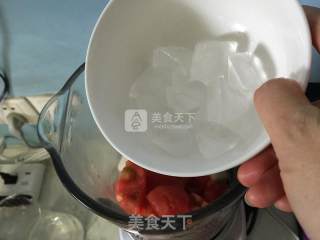 番茄梨汁的做法步骤：7