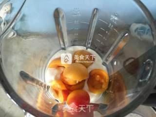 黄杏酸奶昔的做法步骤：5
