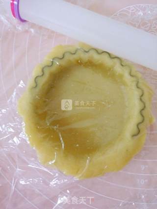 抹茶奶冻挞的做法步骤：7