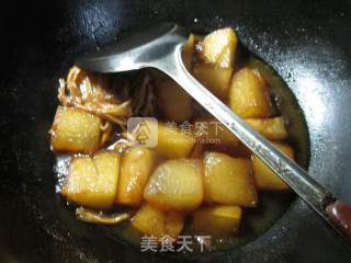 黄花菜烧冬瓜的做法步骤：10