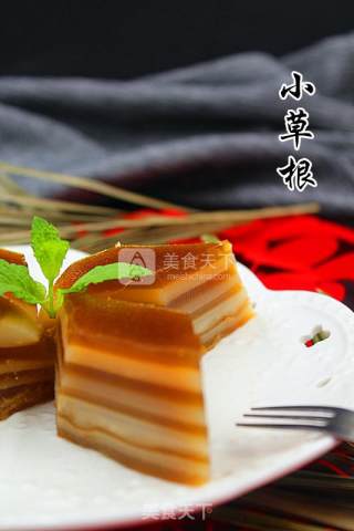 椰汁红糖马蹄糕的做法步骤：15