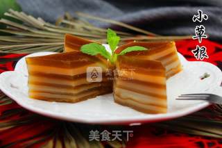 椰汁红糖马蹄糕的做法步骤：16