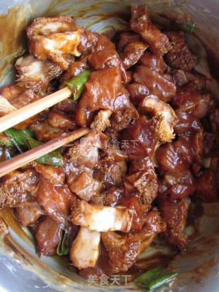 猴头菇鲜肉粽子的做法步骤：2