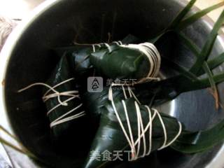 猴头菇鲜肉粽子的做法步骤：10