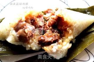 猴头菇鲜肉粽子的做法步骤：13
