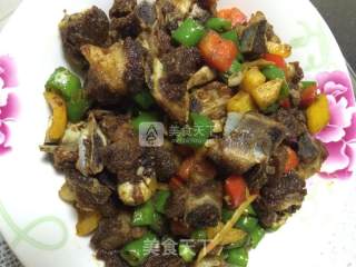 孜然排骨的做法步骤：10