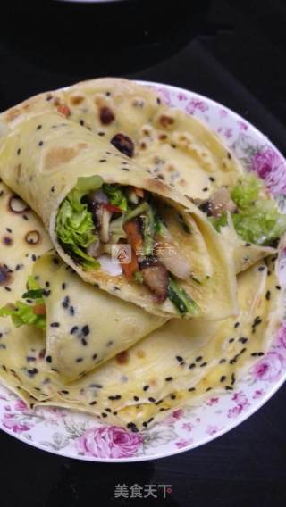 美味卷饼的做法步骤：7