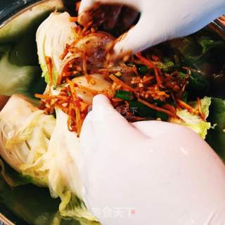 韩国泡菜辣白菜的做法步骤：10