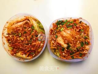 韩国泡菜辣白菜的做法步骤：11