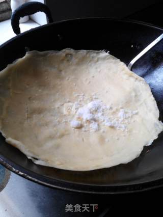 鸡蛋饼的做法步骤：7