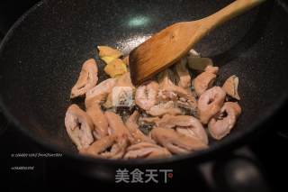 酸菜炒大肠（附清洗全过程）的做法步骤：10
