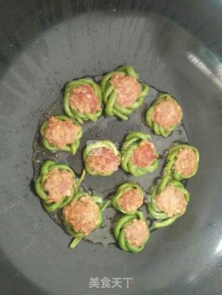 豇豆圈圈肉的做法步骤：8