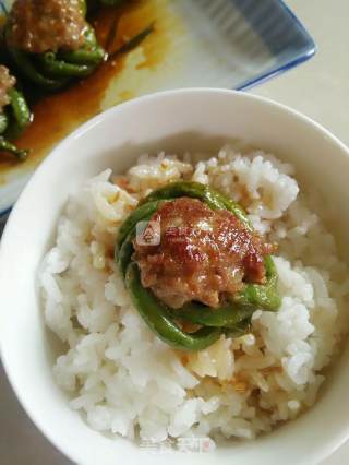 豇豆圈圈肉的做法步骤：12
