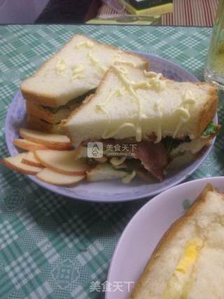 “中华小当家”DIY美食，营养早餐篇^_^的做法步骤：5