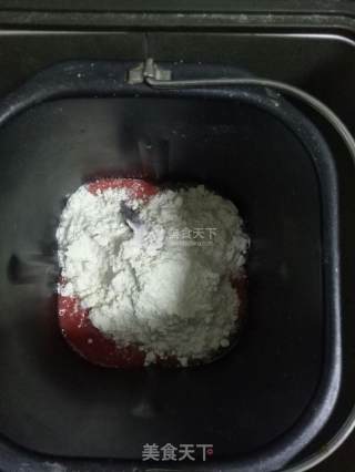 西红柿面包的做法步骤：3
