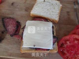 黑椒牛肉三明治的做法步骤：10