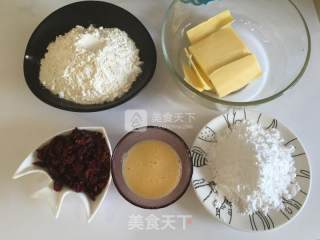 蔓越梅饼干的做法步骤：1