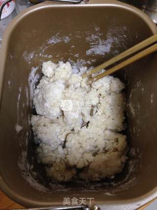 烫面红糖炸糕的做法步骤：2