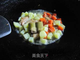 咖喱鸡翅饭的做法步骤：7
