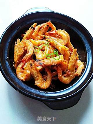 酥炸大虾的做法步骤：10