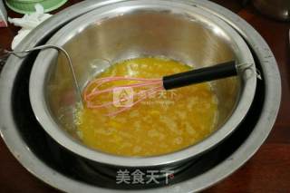 十寸南瓜海绵蛋糕的做法步骤：3