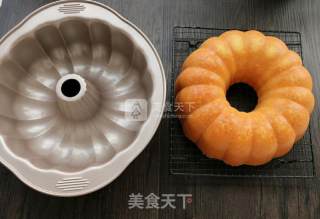 十寸南瓜海绵蛋糕的做法步骤：12
