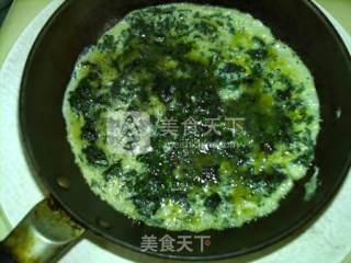 紫苏烘蛋的做法步骤：10