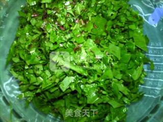 粉蒸蒲公英的做法步骤：2