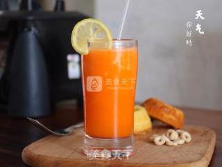夏季饮品-胡萝卜雪梨汁的做法步骤：4
