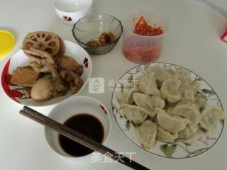 猪肉苦菜馅儿饺子的做法步骤：10