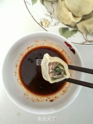 猪肉苦菜馅儿饺子的做法步骤：11