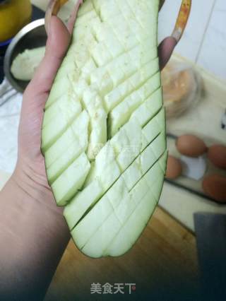 蒸长茄～少油且软的做法步骤：2