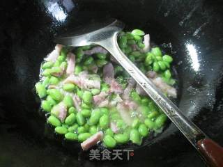 什锦炒毛豆的做法步骤：3