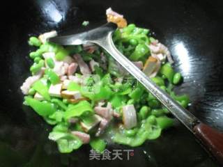什锦炒毛豆的做法步骤：6