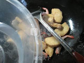 鲜虾烧小素鸡的做法步骤：6
