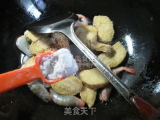 鲜虾烧小素鸡的做法步骤：8