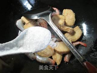 鲜虾烧小素鸡的做法步骤：9
