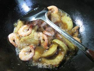 鲜虾烧小素鸡的做法步骤：10
