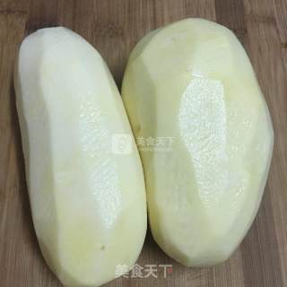 烤薯角的做法步骤：1