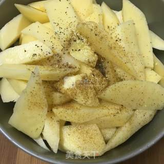 烤薯角的做法步骤：4