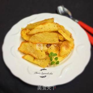 烤薯角的做法步骤：12