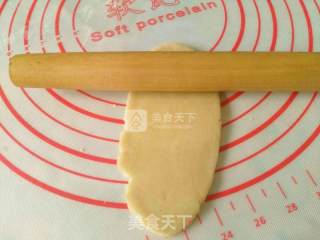 蛋黄酥的做法步骤：8