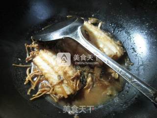 笋干菜烧鳗鱼的做法步骤：11