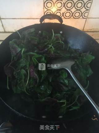 蒜炒苋菜的做法步骤：1