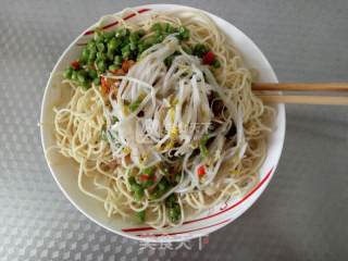 食肉族凉面的做法步骤：7