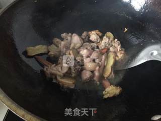 小炒鸡肉，感动到哭的美味的做法步骤：4