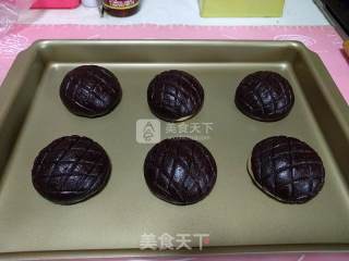 可可菠萝包的做法步骤：21