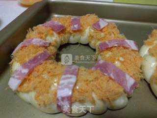 肉松培根面包的做法步骤：24