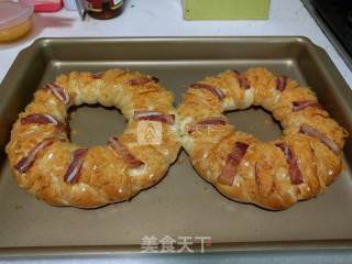 肉松培根面包的做法步骤：26