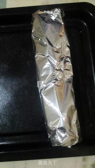 老干妈烤茄子的做法步骤：4